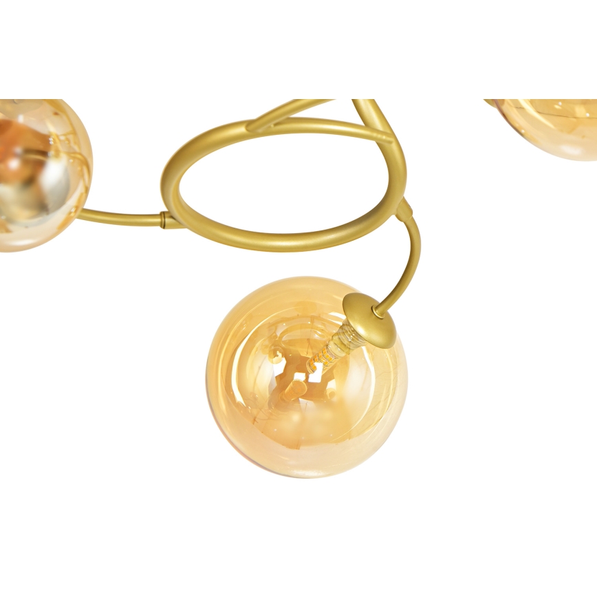 Brilagi - Kiinteä LED-kattokruunu MISTEL 15xG9/3W/230V kulta