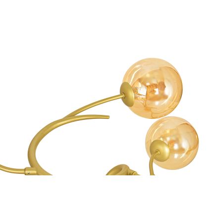 Brilagi - Kiinteä LED-kattokruunu MISTEL 9xG9/3W/230V kulta