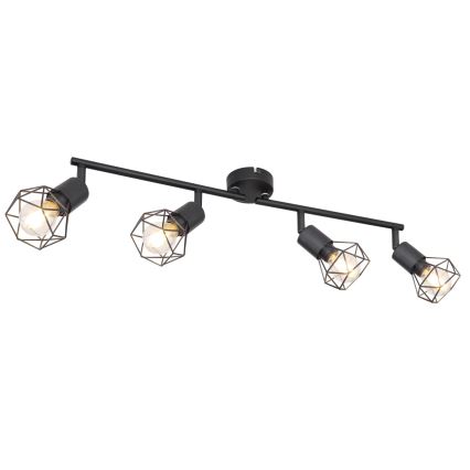 Brilagi - Kohdevalaisin CAGE 4xE14/40W/230V