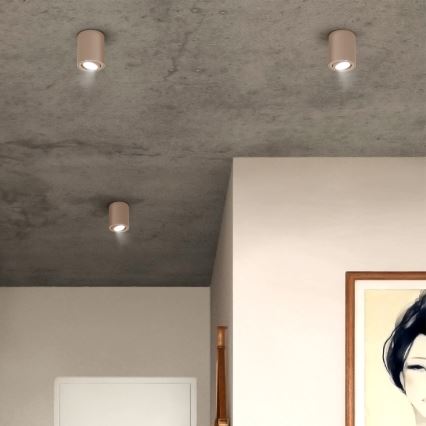 Brilagi - Kohdevalaisin MIA 1xGU10/30W/230V 100x80 mm beige
