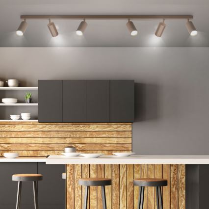 Brilagi - Kohdevalaisin SELE 6xGU10/30W/230V beige