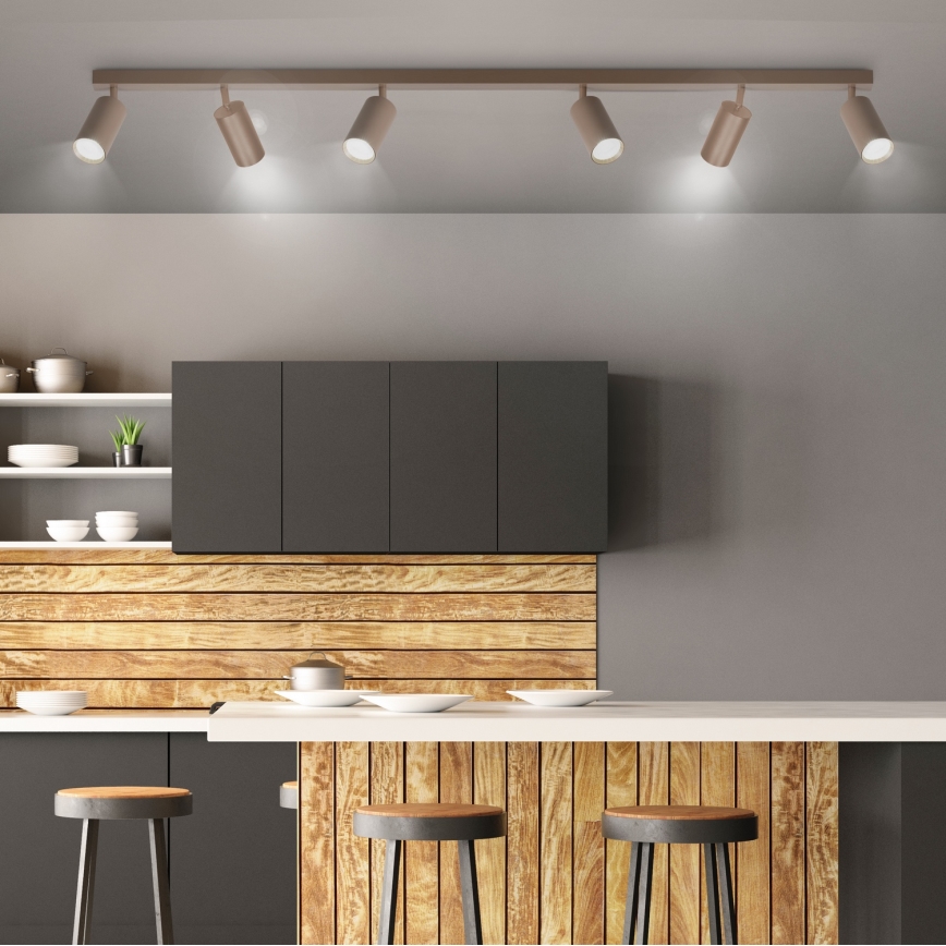 Brilagi - Kohdevalaisin SELE 6xGU10/30W/230V beige