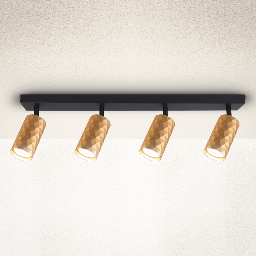 Brilagi - Kohdevalaisin SELE DIAMANT 4xGU10/30W/230V kullanvärinen