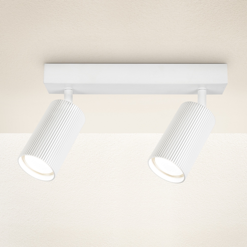 Brilagi - Kohdevalaisin SELE MODERN 2xGU10/30W/230V valkoinen