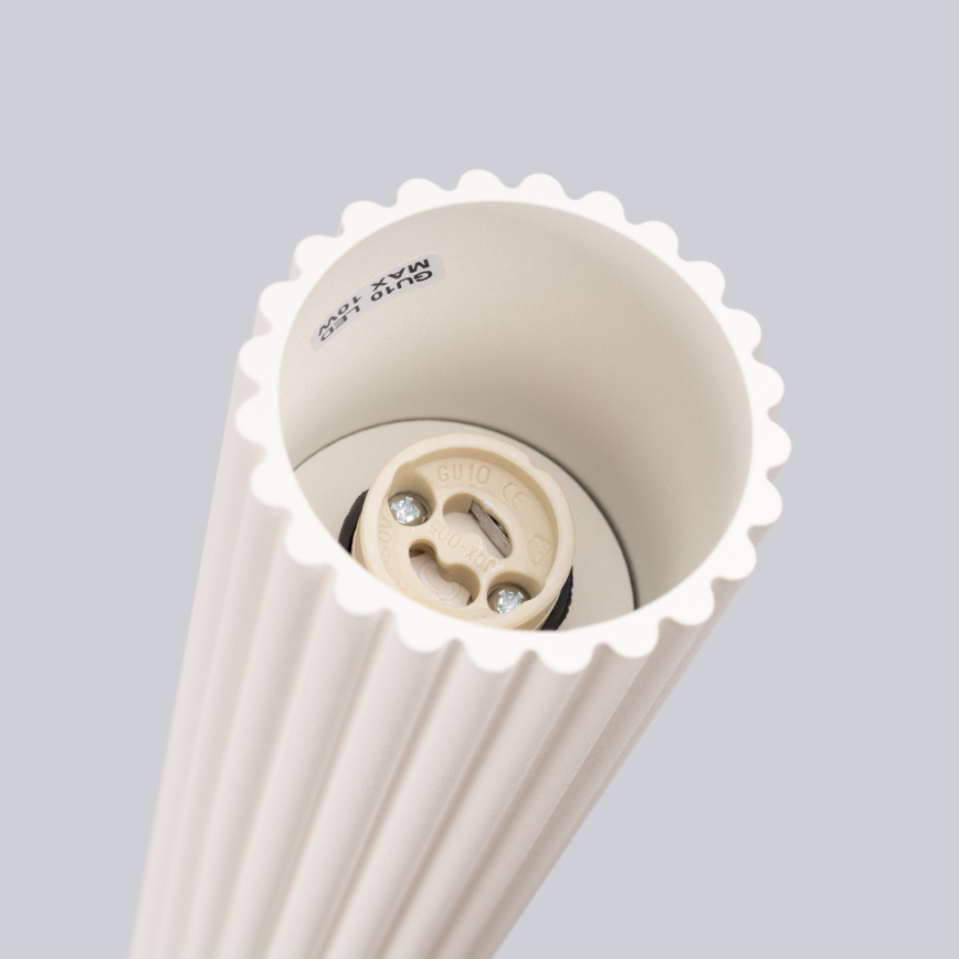 Brilagi - Kohdevalo CRESTO 1xGU10/10W/230V 10 cm kerma