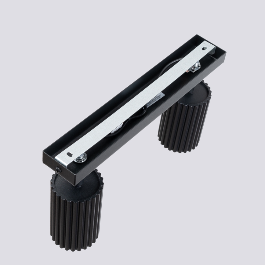 Brilagi - Kohdevalo CRESTO 2xGU10/10W/230V musta