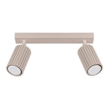 Brilagi - Kohdevalo CRESTO 2xGU10/10W/230V taupe
