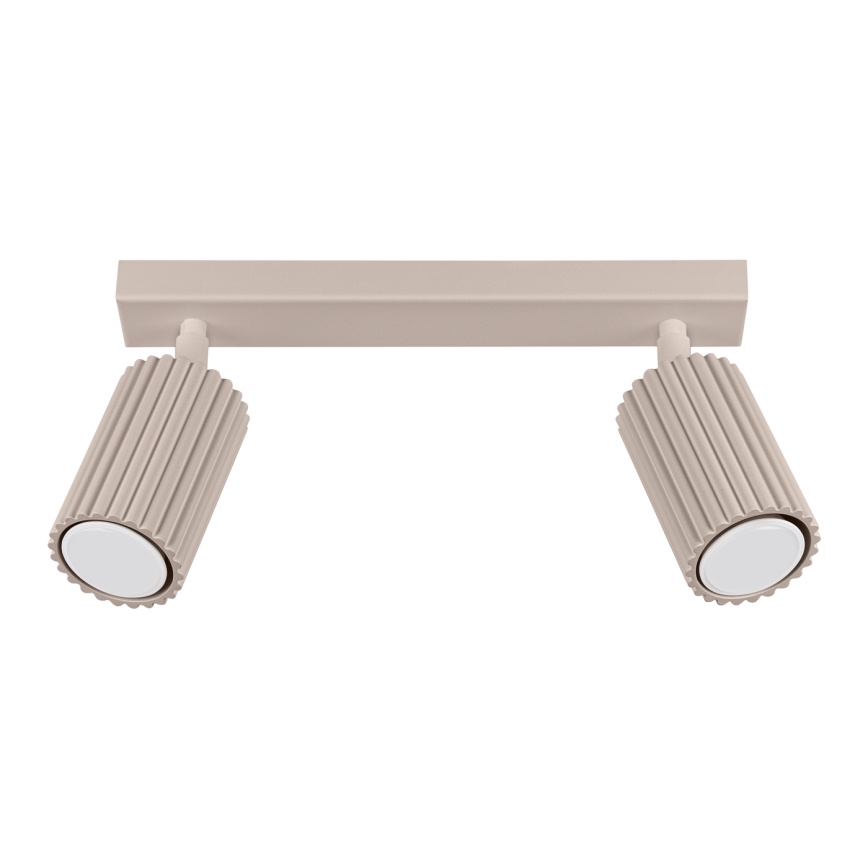 Brilagi - Kohdevalo CRESTO 2xGU10/10W/230V taupe