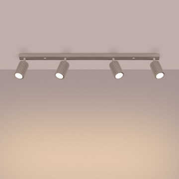 Brilagi - Kohdevalo CRESTO 4xGU10/10W/230V taupe