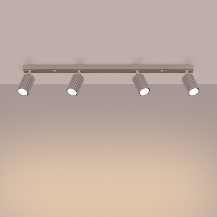 Brilagi - Kohdevalo CRESTO 4xGU10/10W/230V taupe