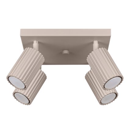 Brilagi - Kohdevalo CRESTO 4xGU10/10W/230V taupe