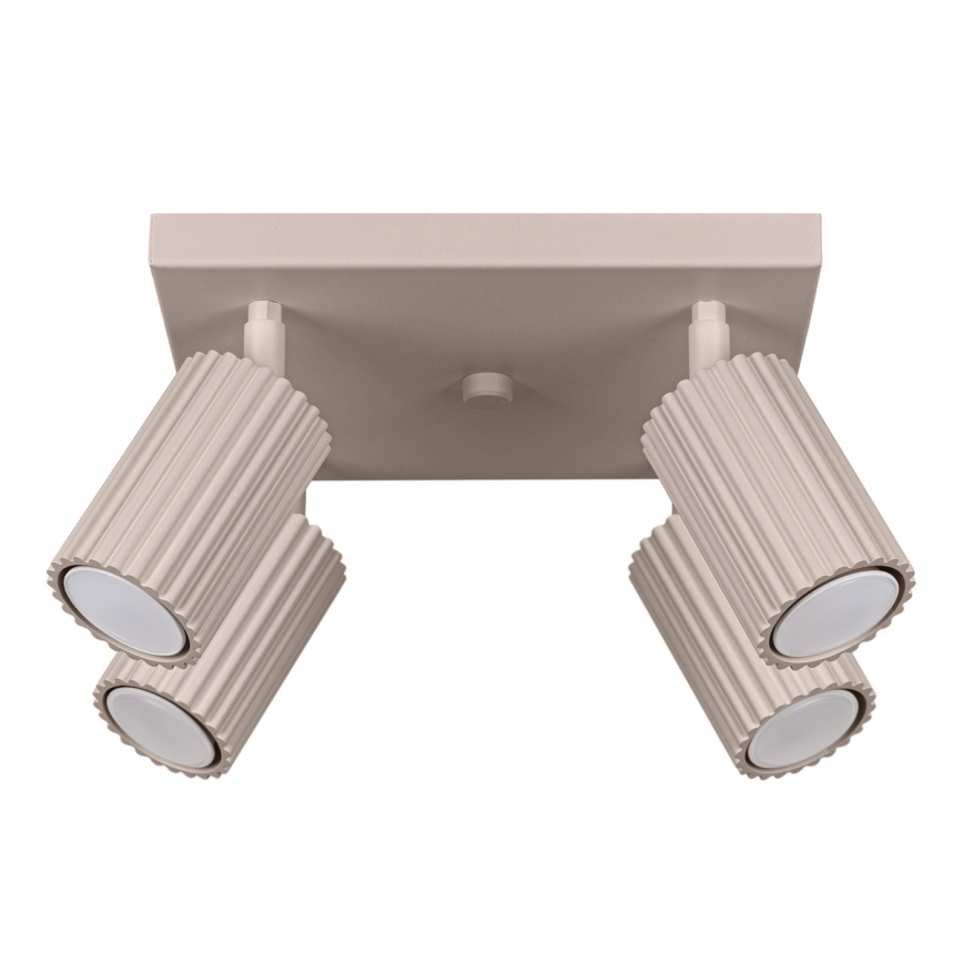 Brilagi - Kohdevalo CRESTO 4xGU10/10W/230V taupe