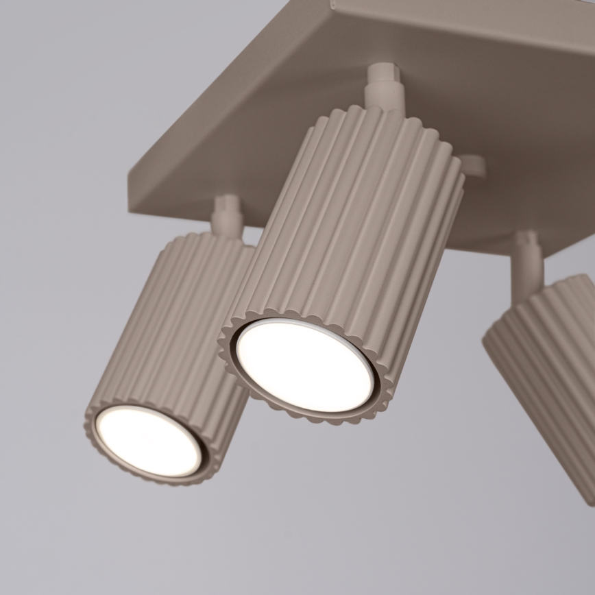 Brilagi - Kohdevalo CRESTO 4xGU10/10W/230V taupe