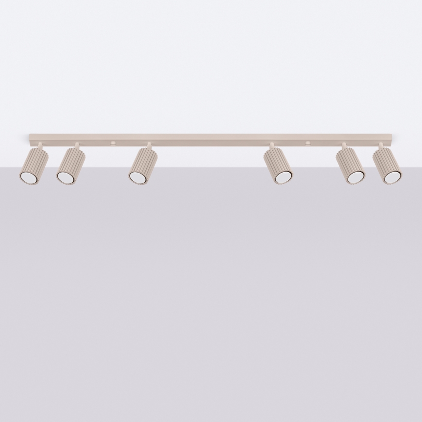 Brilagi - Kohdevalo CRESTO 6xGU10/10W/230V taupe