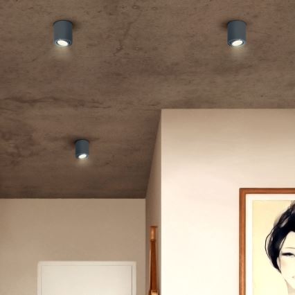 Brilagi - Kohdevalo MIA 1xGU10/30W/230V 84x80 mm antrasiitti