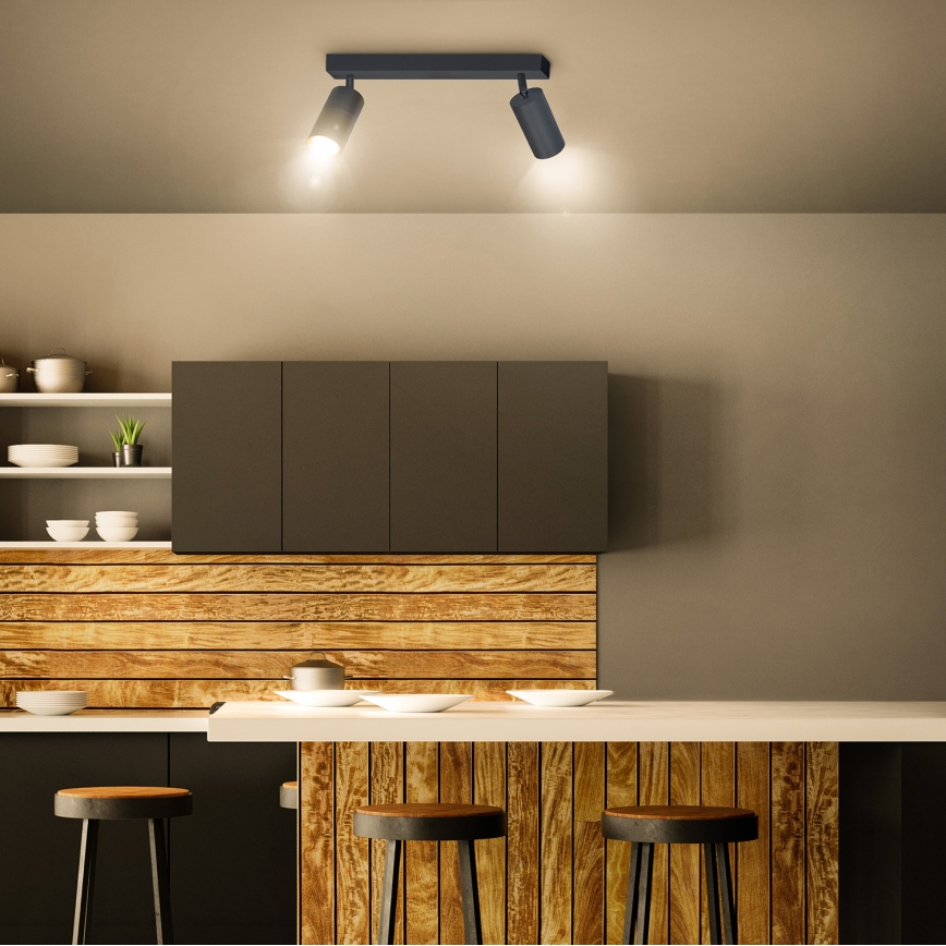 Brilagi - Kohdevalo SELE 2xGU10/30W/230V antrasiitti