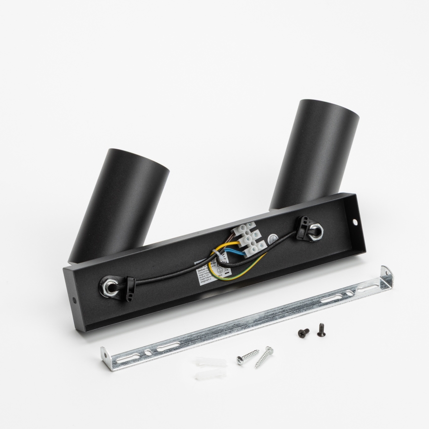 Brilagi - Kohdevalo SELE 2xGU10/30W/230V musta/kulta