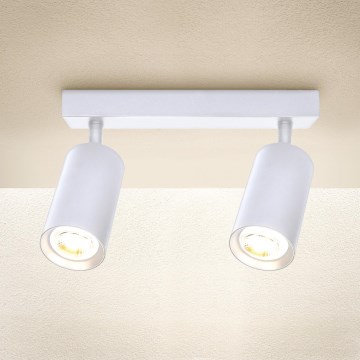 Brilagi - Kohdevalo SELE 2xGU10/30W/230V valkoinen
