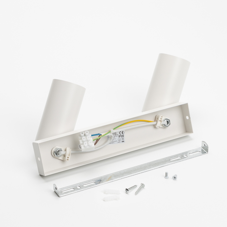 Brilagi - Kohdevalo SELE 2xGU10/30W/230V valkoinen