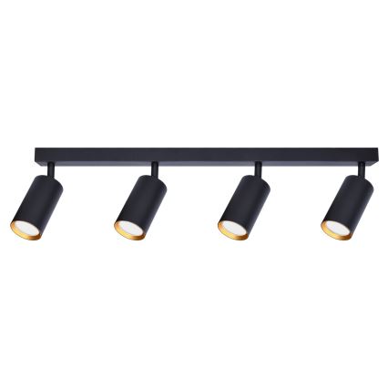 Brilagi - Kohdevalo SELE 4xGU10/30W/230V musta/kulta