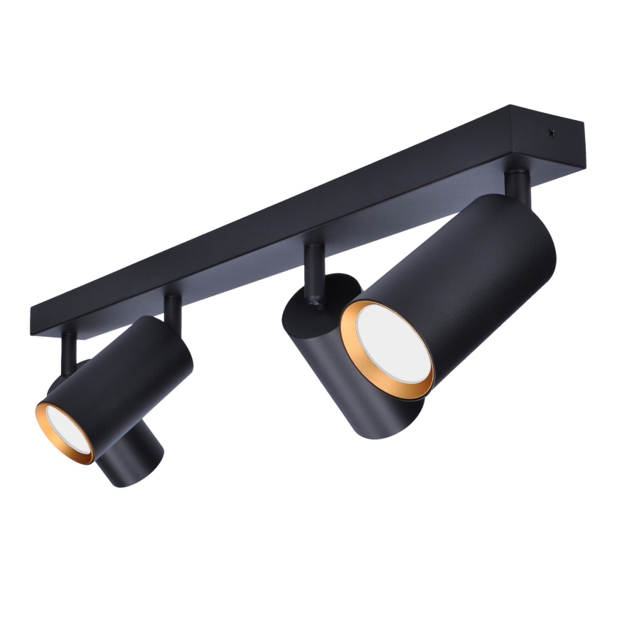 Brilagi - Kohdevalo SELE 4xGU10/30W/230V musta/kulta