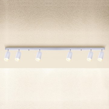 Brilagi - Kohdevalo SELE 6xGU10/30W/230V valkoinen