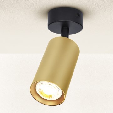 Brilagi - Kohdevalo SELE GOLDEN 1xGU10/30W/230V musta/kulta