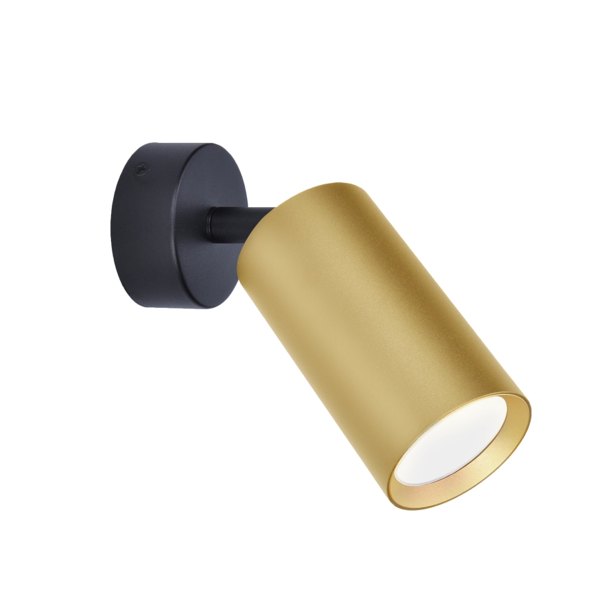 Brilagi - Kohdevalo SELE GOLDEN 1xGU10/30W/230V musta/kulta