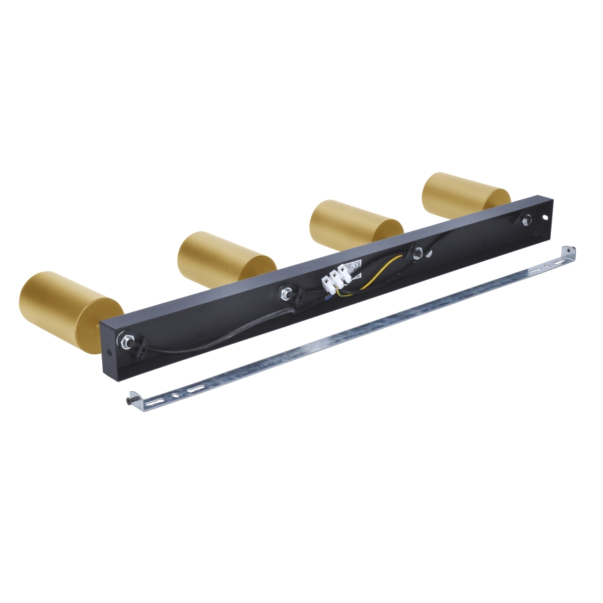 Brilagi - Kohdevalo SELE GOLDEN 4xGU10/30W/230V musta/kulta