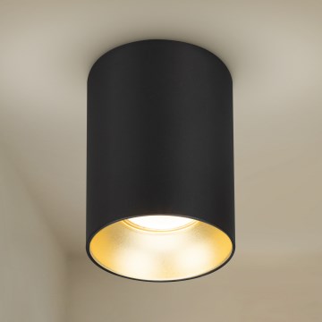 Brilagi - Kohdevalo TRINE 1xGU10/30W/230V musta/kulta