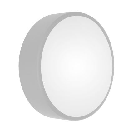 Brilagi - Kylpyhuoneen kattovalaisin CLARE 2xE27/24W/230V halkaisija 30 cm IP54 harmaa