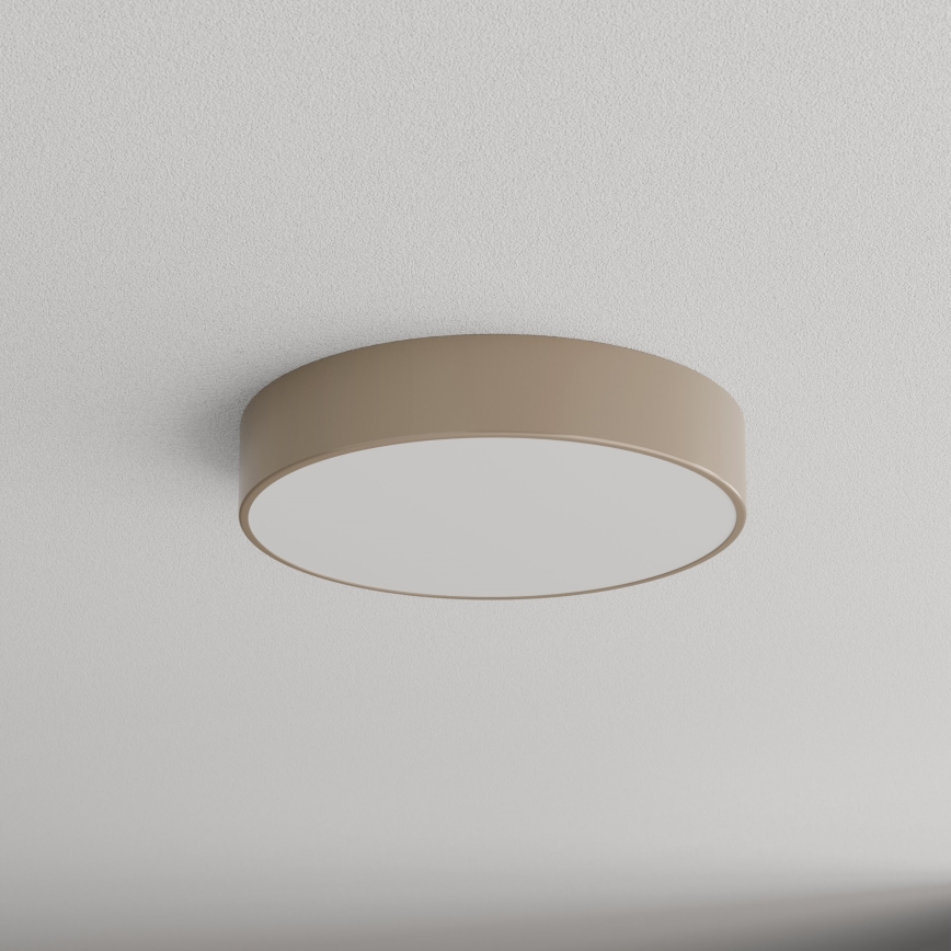 Brilagi - Kylpyhuoneen kattovalaisin CLARE 3xE27/24W/230V halkaisija 40 cm IP54 beige