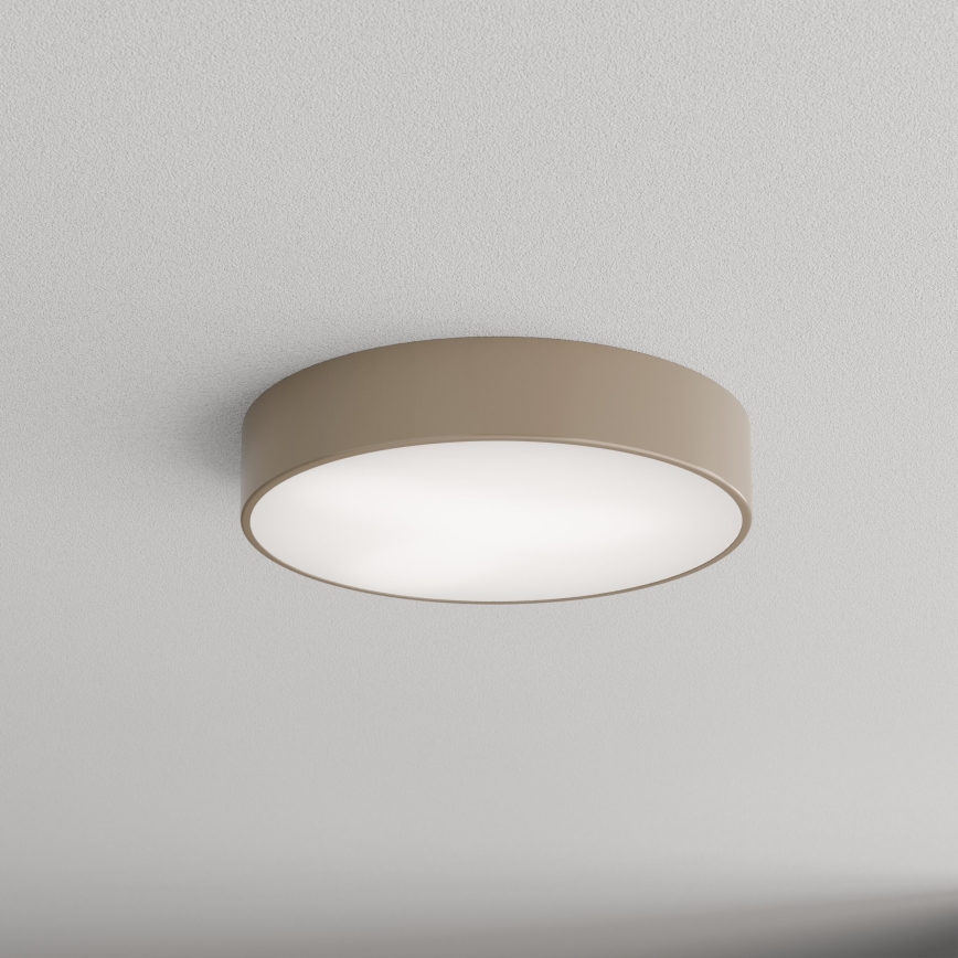 Brilagi - Kylpyhuoneen kattovalaisin CLARE 3xE27/24W/230V halkaisija 40 cm IP54 beige