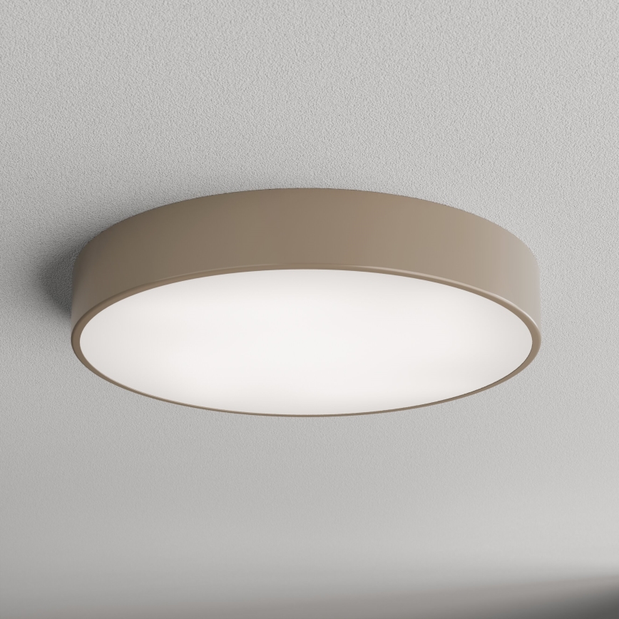 Brilagi - Kylpyhuoneen kattovalaisin CLARE 4xE27/24W/230V halkaisija 50 cm IP54 beige