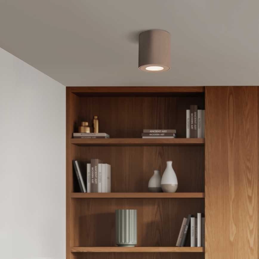 Brilagi - Kylpyhuoneen kohdevalaisin MIA 1xGU10/30W/230V 84x80 mm beige IP44