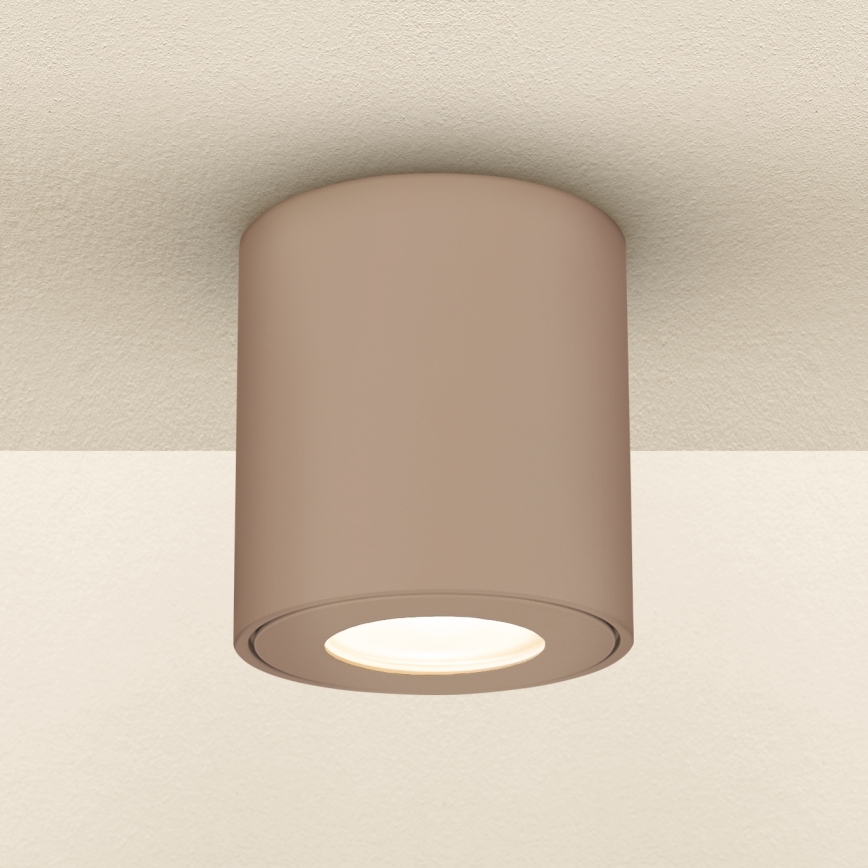 Brilagi - Kylpyhuoneen kohdevalaisin MIA 1xGU10/30W/230V 84x80 mm beige IP54