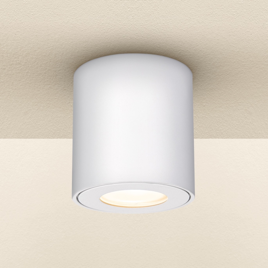Brilagi - Kylpyhuoneen kohdevalo MIA 1xGU10/30W/230V 84x80 mm valkoinen IP54