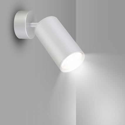 Brilagi - Kylpyhuoneen kohdevalo SELE 1xGU10/30W/230V IP44 hopea