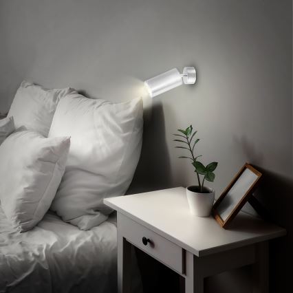 Brilagi - Kylpyhuoneen kohdevalo SELE 1xGU10/30W/230V IP44 kiiltävä kromi