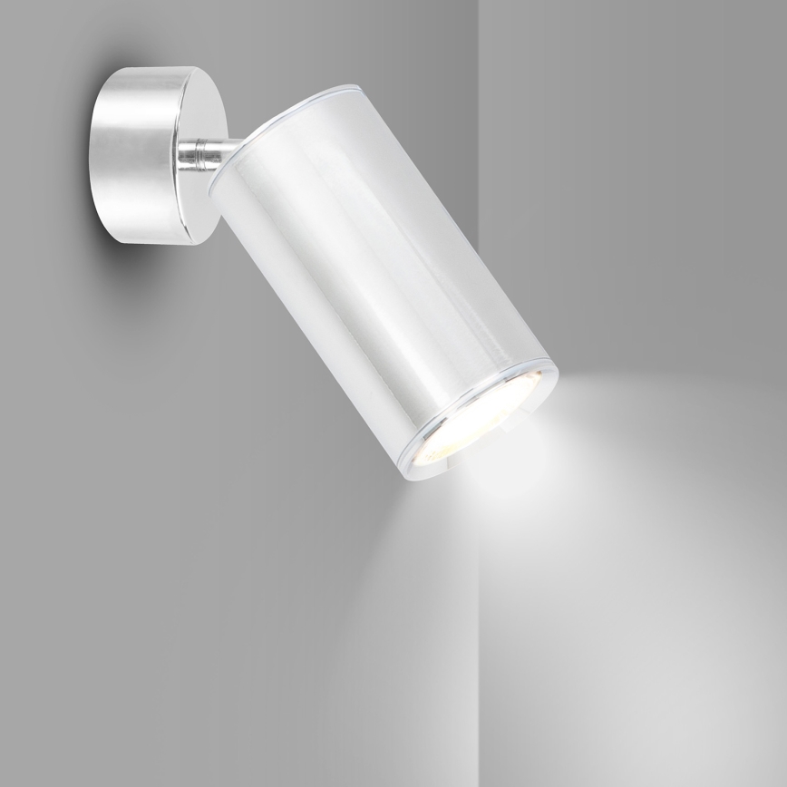 Brilagi - Kylpyhuoneen kohdevalo SELE 1xGU10/30W/230V IP44 kiiltävä kromi
