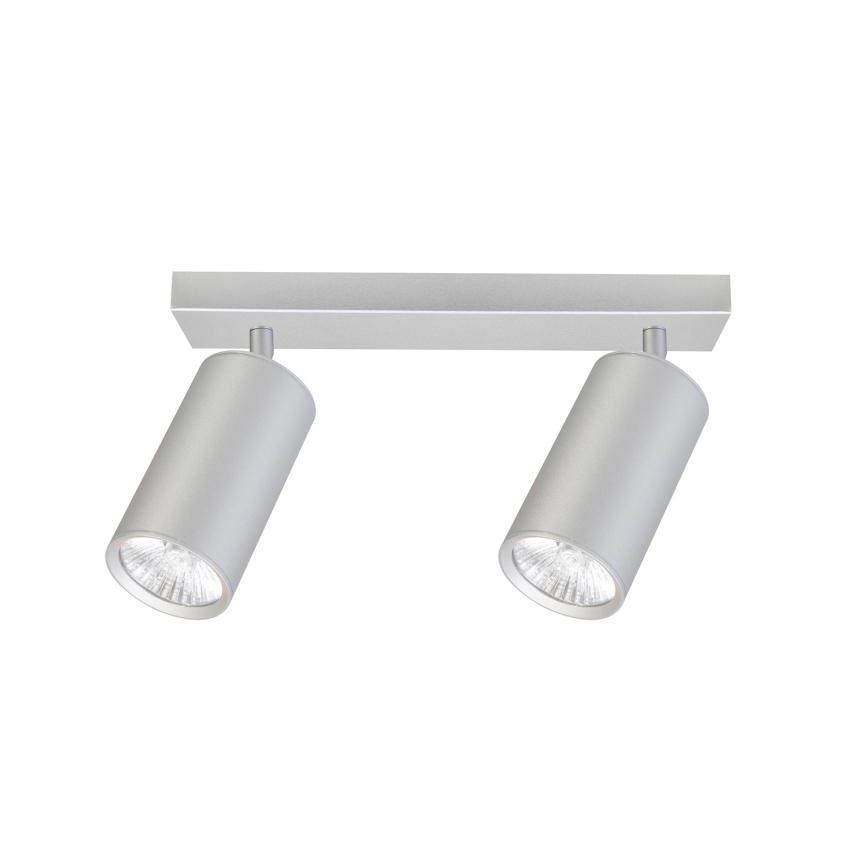 Brilagi - Kylpyhuoneen kohdevalo SELE 2xGU10/30W/230V IP44 hopea