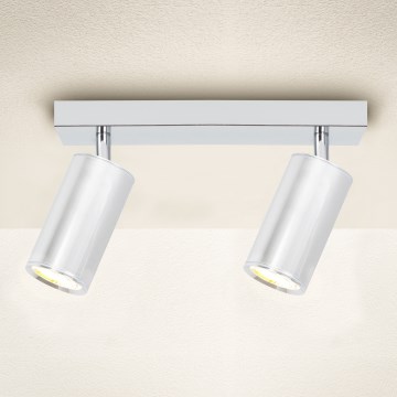 Brilagi - Kylpyhuoneen kohdevalo SELE 2xGU10/30W/230V IP44 kiiltävä kromi