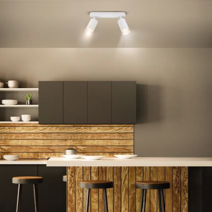 Brilagi - Kylpyhuoneen kohdevalo SELE 2xGU10/30W/230V IP44 valkoinen