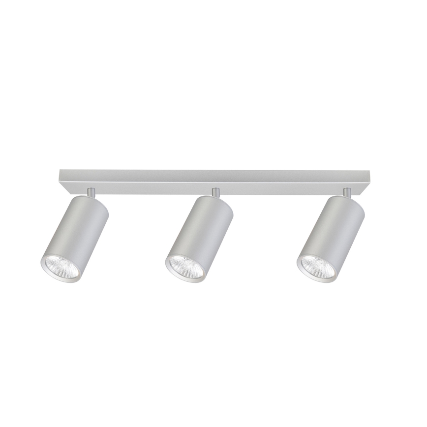 Brilagi - Kylpyhuoneen kohdevalo SELE 3xGU10/30W/230V IP44 hopea