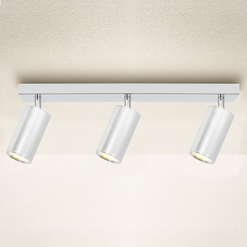 Brilagi - Kylpyhuoneen kohdevalo SELE 3xGU10/30W/230V IP44 kiiltävä kromi