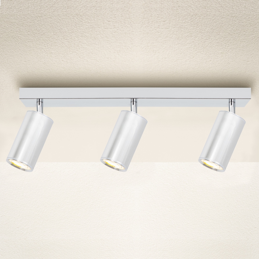 Brilagi - Kylpyhuoneen kohdevalo SELE 3xGU10/30W/230V IP44 kiiltävä kromi