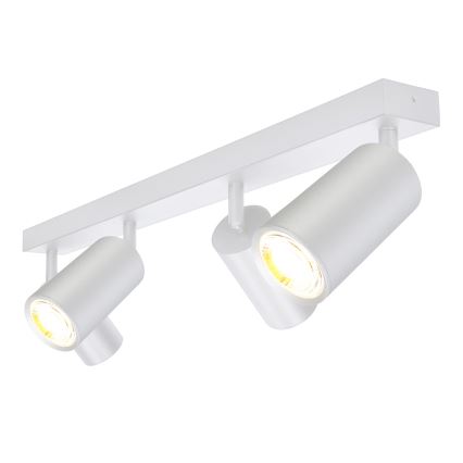 Brilagi - Kylpyhuoneen kohdevalo SELE 4xGU10/30W/230V IP44 hopea