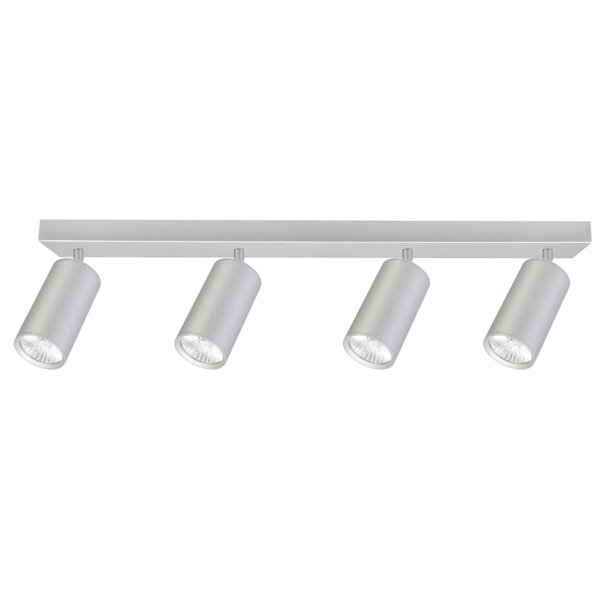 Brilagi - Kylpyhuoneen kohdevalo SELE 4xGU10/30W/230V IP44 hopea