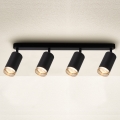 Brilagi - Kylpyhuoneen kohdevalo SELE 4xGU10/30W/230V IP44 musta