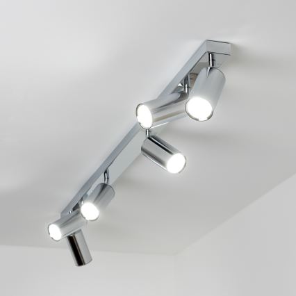 Brilagi - Kylpyhuoneen kohdevalo SELE 6xGU10/30W/230V IP44 kiiltävä kromi